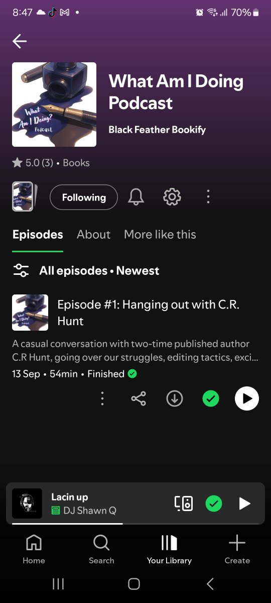 WritingHunt's tweet photo. I got to be interviewed in a podcast! You guys should give it a listen! And maybe a rate? #writingcommunity #fantasyauthors #authors #writer #writerscommunity https://t.co/tXvO4L8TnZ