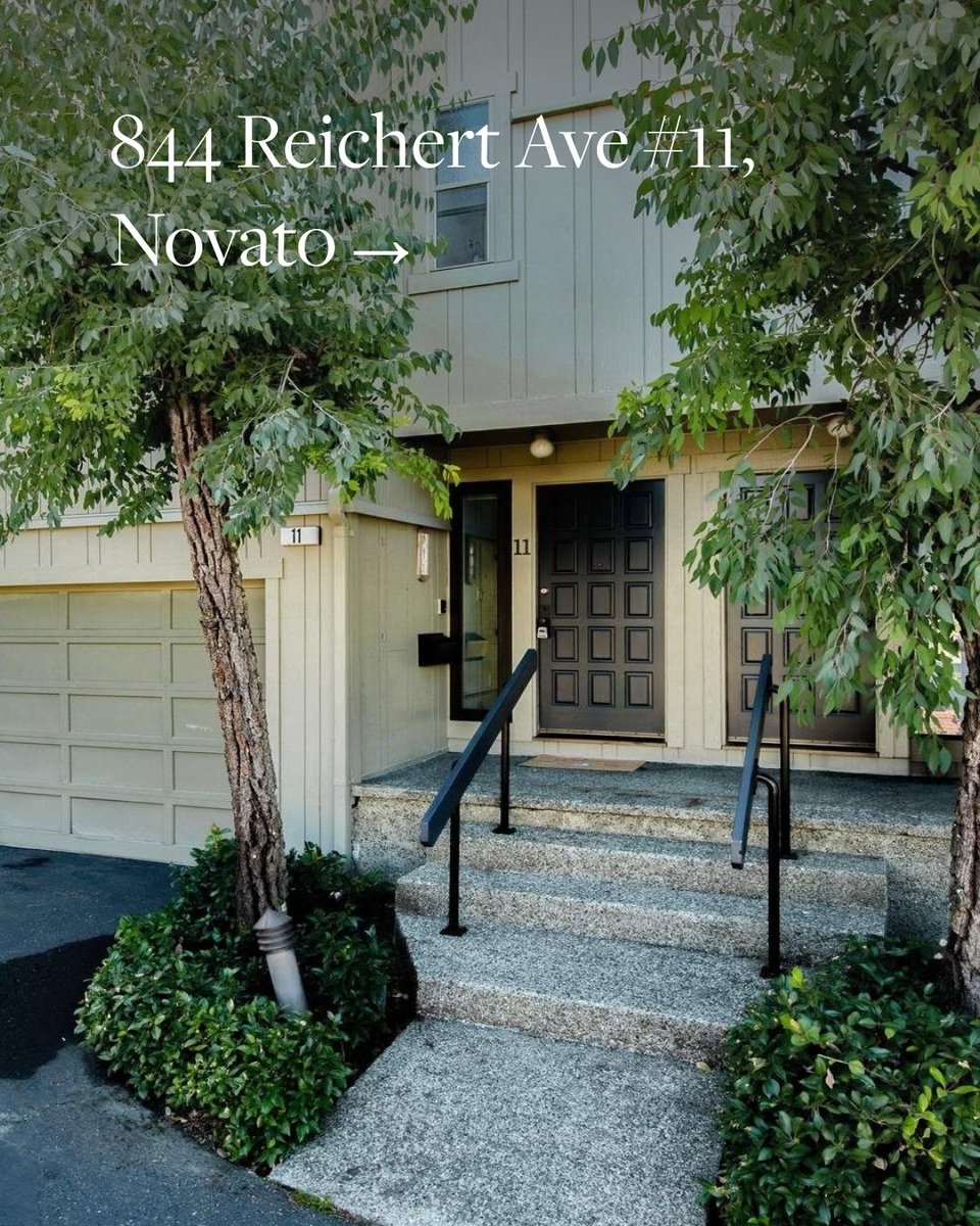 SIRWineCountry's tweet photo. Set on a tree-covered hillside near Old Town Novato, this two-bedroom condo offers a peaceful setting. A wood-burning fireplace and private back patio complete the living space.
https://t.co/0r5zNVfzXi https://t.co/H7ECC8ejCa