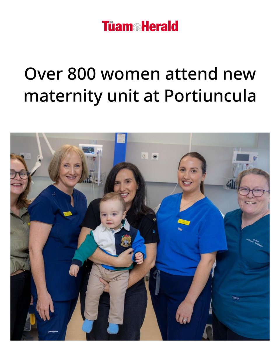 TuamHerald's tweet photo. The new unit at Portiuncula Hospital was established to enhance and streamline maternity care. #Portiuncula #Galway #HSE https://t.co/VLVjOoZaIq
