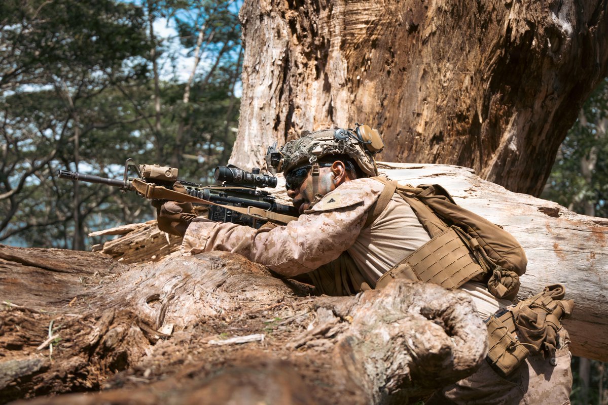 USMC's tweet photo. Sharpening the Squad https://t.co/hKfrTcsIYe