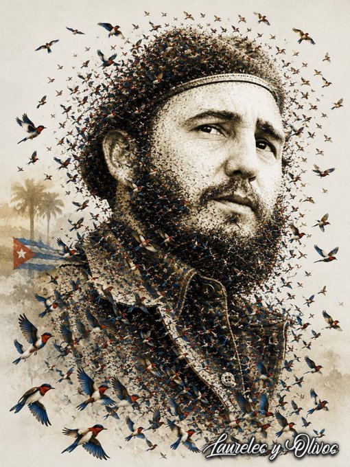 GladysArtemisa's tweet photo. "La Revolución no se ha defendido con la fuerza, se ha defendido con los conocimientos, con la conciencia". 

#100AñosConFidel https://t.co/3y341kT7I0