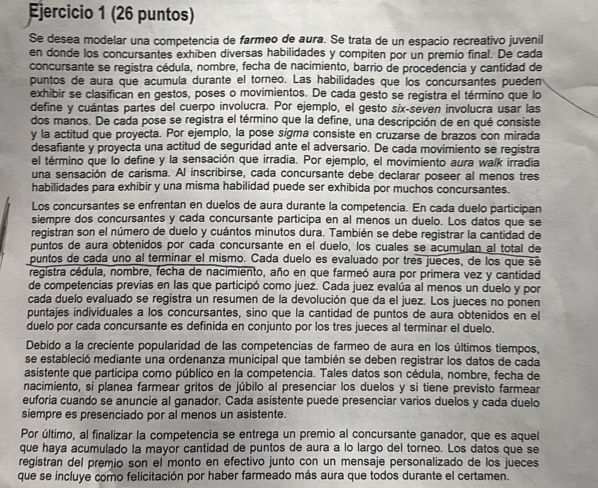 Gonchi48887934's tweet photo. Uhh que paja el parcial de programación a ver el primer ejer- https://t.co/ahIsqxJol8