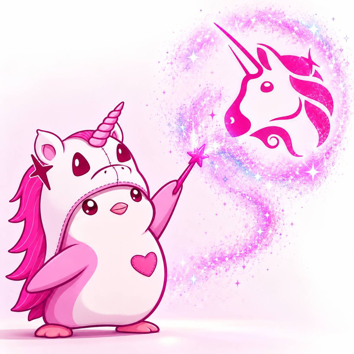 CryptoEmpressX's tweet photo. Every swap needs a mascot.
$SWAPPY is the penguin in the unicorn cape, already live on Uniswap on Robinhood Chain. Wand out. Logo up. Hood watching.

$SWAPPY girls heading to Miami. Cannot wait to see more content.
@Uniswap @RobinhoodApp, she has been swapping since day one. Time to say her name.

DYOR||NFA 
Sponsored by @swappyonx