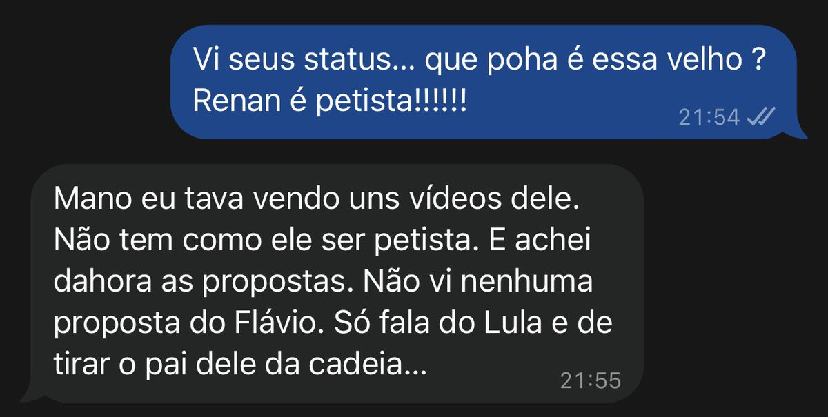 Brunodiasmissao's tweet photo. Mandaram isso no grupo de apoio ao Flávio kkkkkk 
Os caras estão desesperados. Estão perdendo milhares de votos por hora para o Renan 😂😂😂😂 https://t.co/xRit81JEia