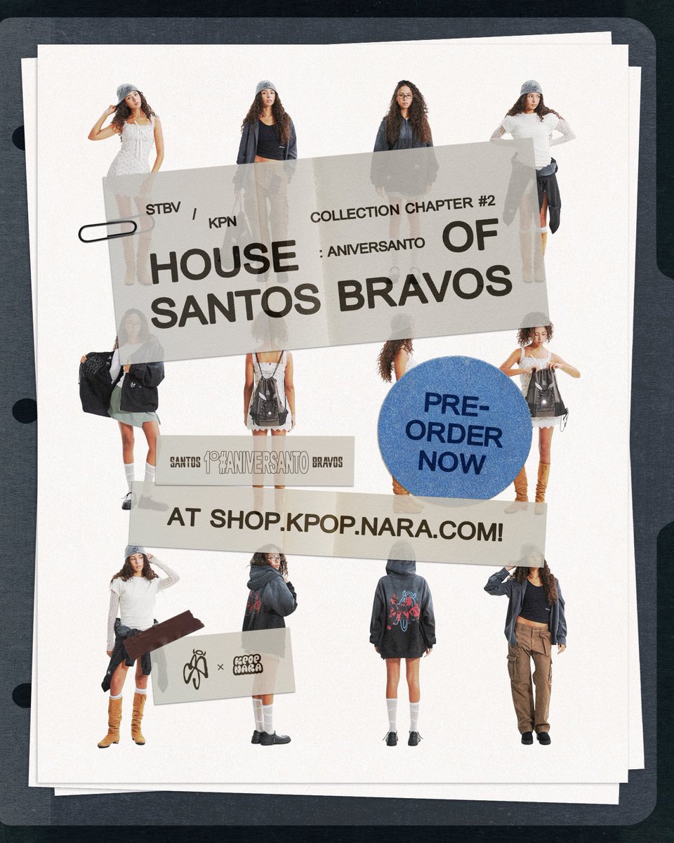 _kpopnara_'s tweet photo. [📢] HOUSE OF SANTOS BRAVOS : ANIVERSANTO | STBV x KPN COLLECTION Chapter #2  is available now for pre-order! 🩶

Qué manera tan hermosa para celebrar nuestro primer aniversario juntos, DUAL 🎉 

What will you be picking up? 👀
→ 🔗https://t.co/i6Qy0dOLZa!

@santos_bravos 
#HOUSE_OF_STBV #ANIVERSANTO
#SANTOSBRAVOS
#STBVxKPN
#KPOPNARA