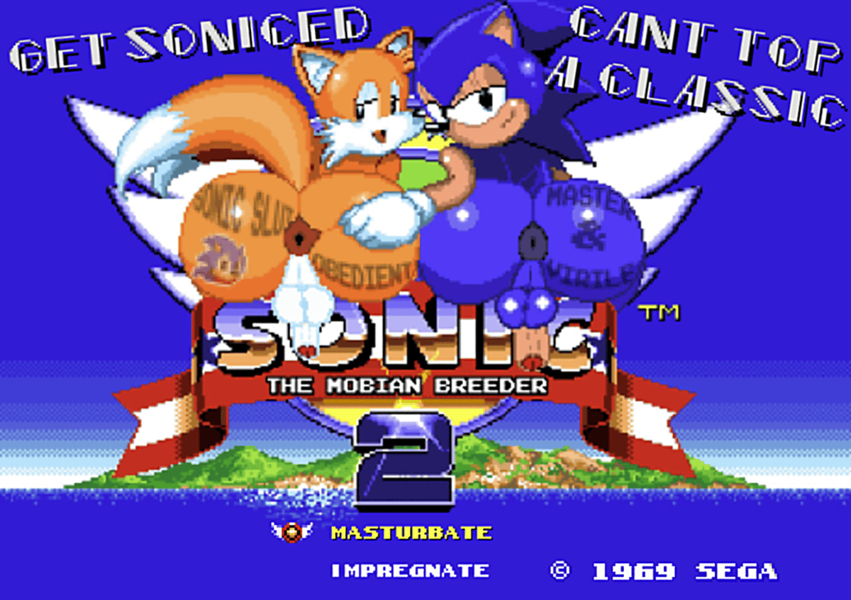 GetSoniced's tweet photo. Don't ya just love going back to where it began?

GOSH the classic characters are SO HOT!

Need that classic cock..

Ball and taint color edit by me

Thank you @OnyxSplaash for helping me with some of the ideas and the Asshole color edit/vhs filter!

Art by darcelthebunny on bsky https://t.co/hOnt2m5su3