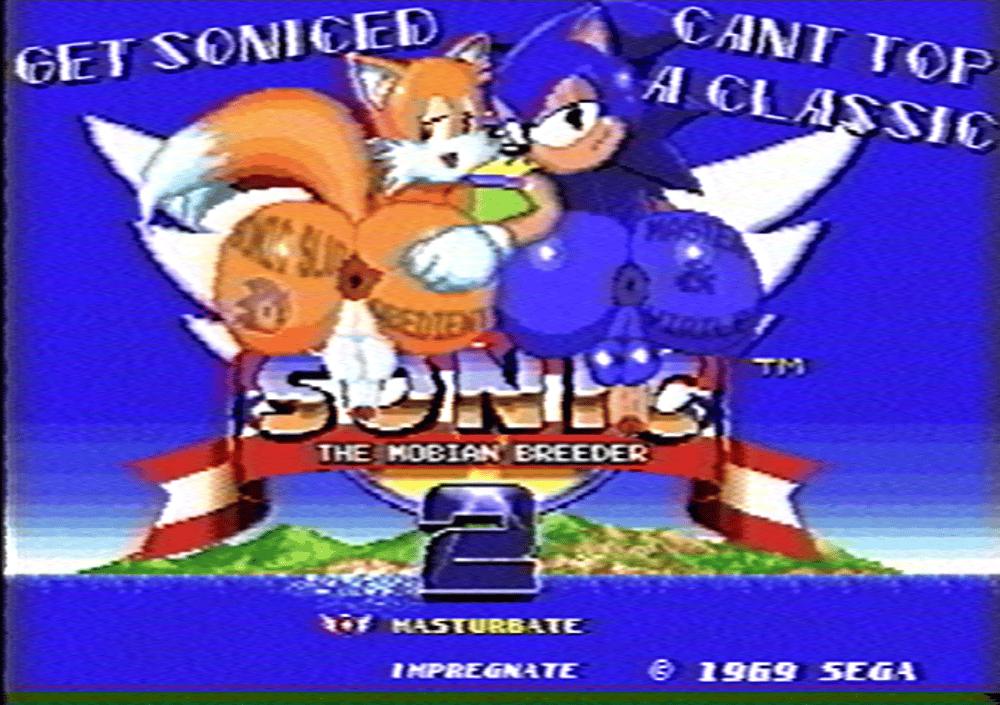 GetSoniced's tweet photo. Don't ya just love going back to where it began?

GOSH the classic characters are SO HOT!

Need that classic cock..

Ball and taint color edit by me

Thank you @OnyxSplaash for helping me with some of the ideas and the Asshole color edit/vhs filter!

Art by darcelthebunny on bsky https://t.co/hOnt2m5su3