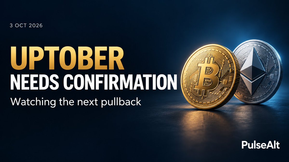 PluseAlt's tweet photo. 3 Oct | $BTC $ETH

US September jobs: +29K. Unemployment: 4.2%.

2. US community banks challenge crypto national-trust charters
Confirmed: On 2 October, the Independent Community Bankers of America filed suit against the OCC over its framework for national trust-bank charters used by crypto firms. It seeks to invalidate the relevant rule and guidance and challenge Protego’s conditional approval. This is litigation, not a court judgment; no charter was cancelled by the filing.

My take: softer hiring can reduce pressure for rate hikes, but growth risk remains. I'm watching whether buyers hold the next pullback before chasing Uptober.

#CryptoBullRun
#CryptoNews