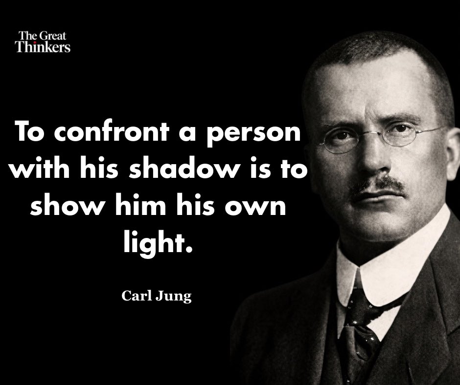 greatthinkers11's tweet photo. Stop running from the darkest part of yourself.
It may be trying to show you something.

The  things we refuse to face can hold the key to understanding who we really are.

#carljung #shadowself #psychology #usa https://t.co/Qs7bl1yw8F