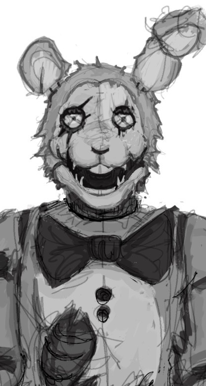 DNTTRSTTRBBTZ85's tweet photo. AU Springtrap that i need to redraw #fnaf https://t.co/HBzQaQO21b