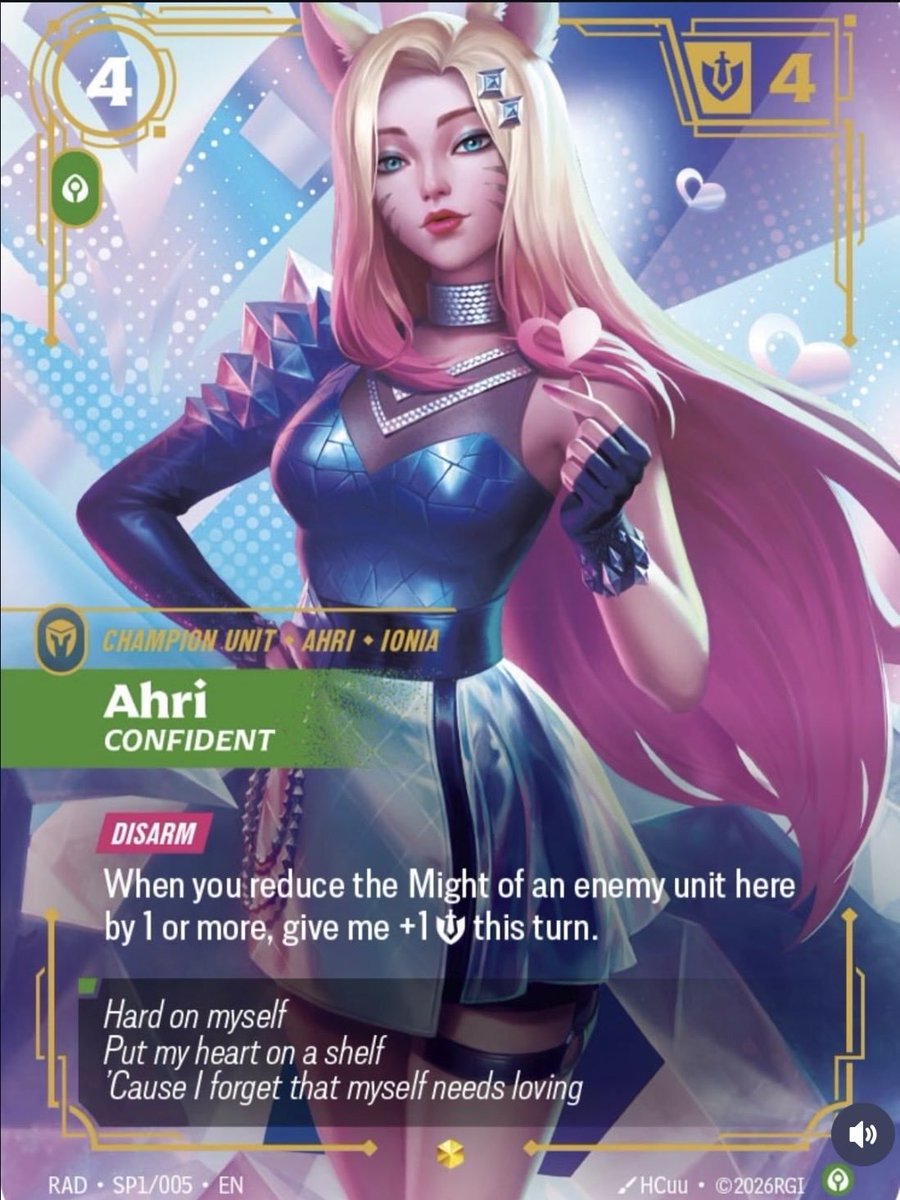 RiftboundReport's tweet photo. K/DA SP Ahri has been revealed by @StellaChuuuuu!

#RBRadiance https://t.co/5yI0QpPsdh