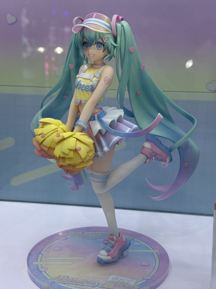 AmiAmi_Report's tweet photo. G.S.Collection Character Vocal Series 01  Hatsune Miku Cheerleader Ver. from VOCALOID by Good Smile Company!!     

#VOCALOID #HatsuneMiku #WF2026Shanghai #AmiAmiLive https://t.co/k3kO32Uj4h
