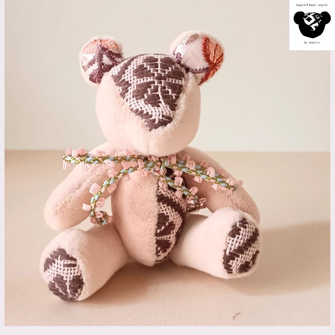 こひろ＠こぎん刺しのテディベア作家 kogin＊bear style on X: 