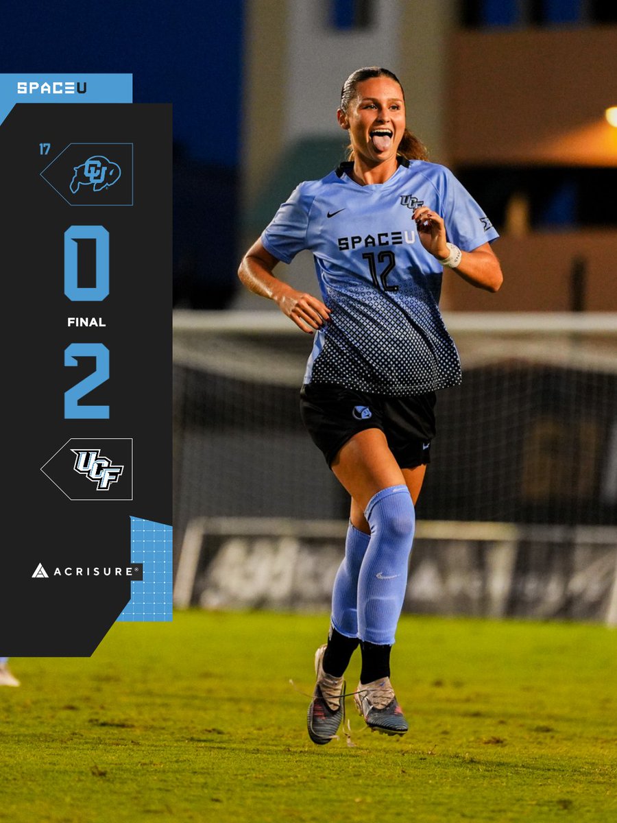 UCF_WSoccer's tweet photo. Orlando, we have a top-25 victory 🚀 https://t.co/Nb4N2cXrJ1