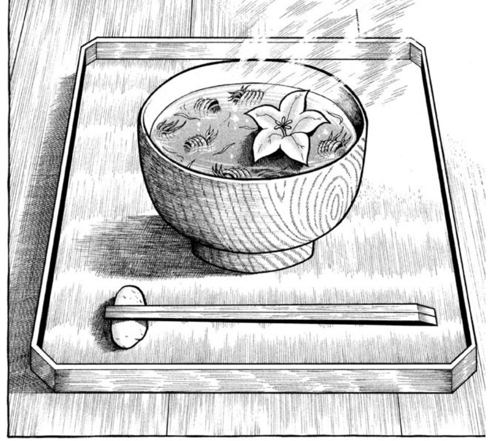 NM_amida's tweet photo. まあ、へうげもののコレっすよな。
心に潤いが無ければ生きていけないという。

「貧乏でも工夫して頑張れ」とかそういう根性論的な話でなくて、貧乏な上に楽しみを感じることまで奪ってしまったらマジで心が死んでいく、という。 https://t.co/EH2Kuf33Ky
