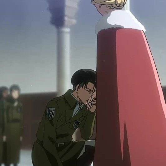 jaegerswift13's tweet photo. Historia and Jean are so lucky to get kisses from Levi 😭😭😭 https://t.co/w7p0eco5X5