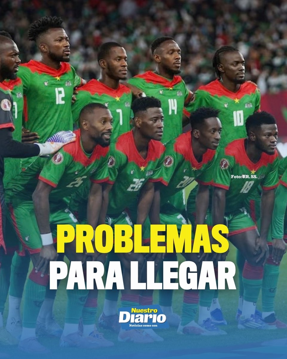 VIAJE COMPLICADO 😰⚽️✈️🇧🇫 A menos de 24 horas del partido ante Argentina, la Selección de Burkina Faso tuvo un atraso y se quedó varada en Marruecos. 📌 La…