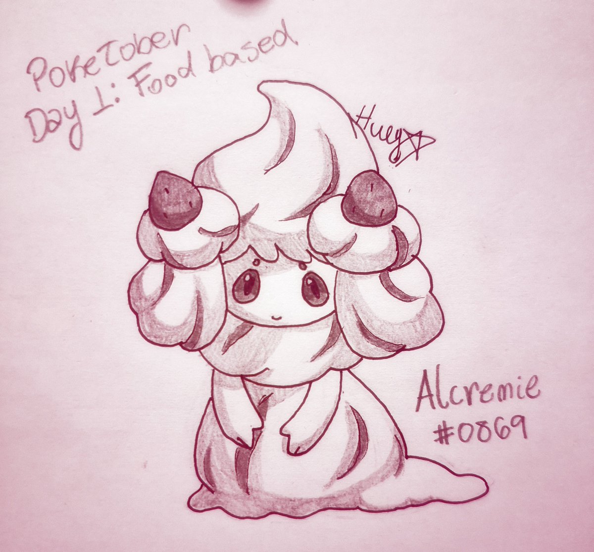 LoriChara's tweet photo. Poketober day 1: Food Based
With Alcremie!~

Poketober by CnadariaCoral (reddit)
#alcremie #pokemon https://t.co/dIBlfRJCdc