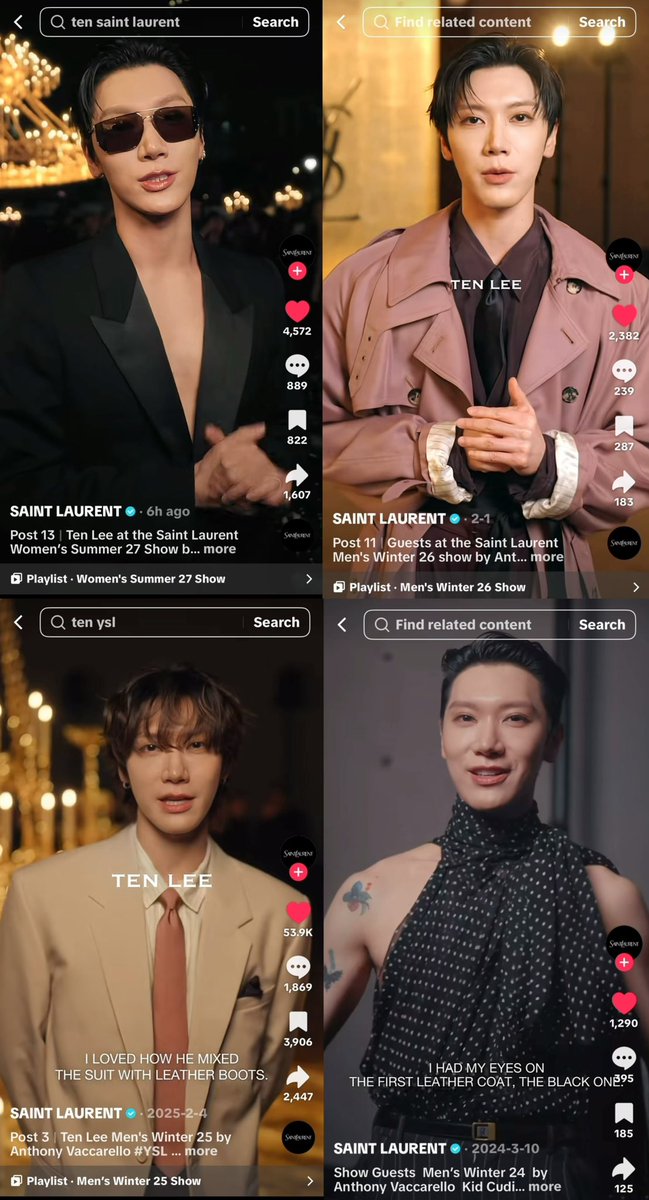 olalacool's tweet photo. ตั้งแต่กลับจากคอล men’s winter 24 แล้วได้ตำแหน่ง👑✨ฮีก็ได้สัมกับแบรนด์ทุกปี ซีนใหญ่ขึ้นเรื่อยๆ อย่าง woman’s summer 27 ล่าสุด ครั้งแรกที่ไปคอลญ ตัดสัมมาคนเดียวโดดๆ ลงอฟช.ไปเลย ตอกย้ำความสัมพันธ์ปะคะ รู้แล้วค่าาา🫡
TEN AT SAINT LAURENT SUMMER27  #TENforYSLPFW27 #SaintLaurentxTEN https://t.co/84p9TiEioC