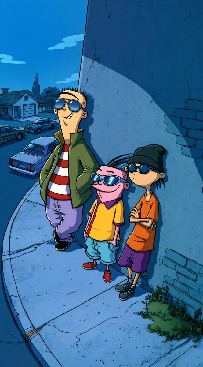 Classisco123's tweet photo. Ed, Edd n Eddy. https://t.co/wVfvcA7M1f
