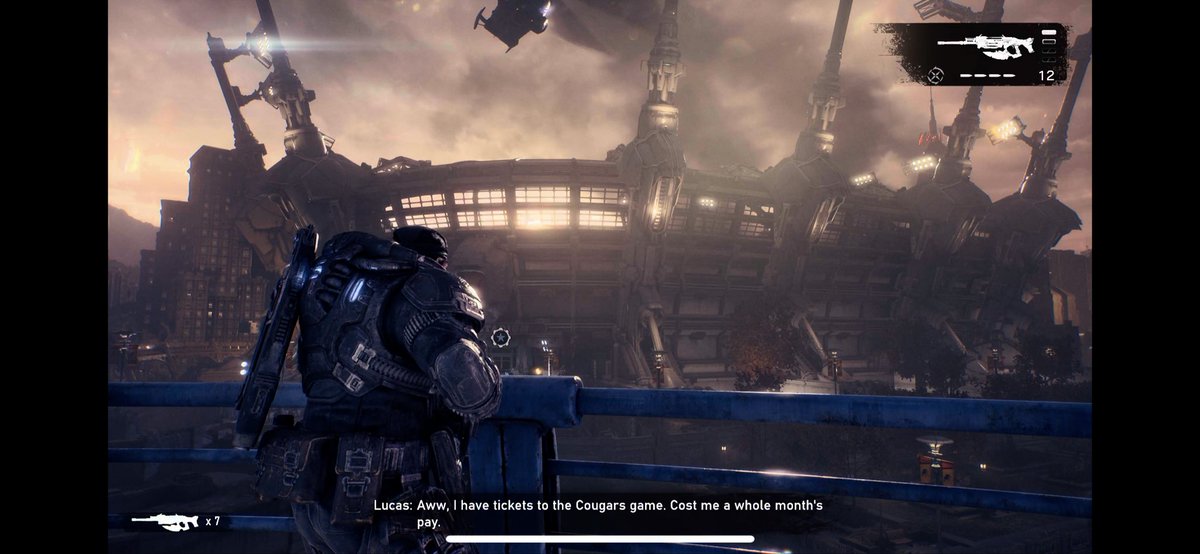 xJustAnthrGamer's tweet photo. #GEARS_OF_WAR  pure aura. This game is awesome @GearsofWar #eday https://t.co/IWQjFBIOqq