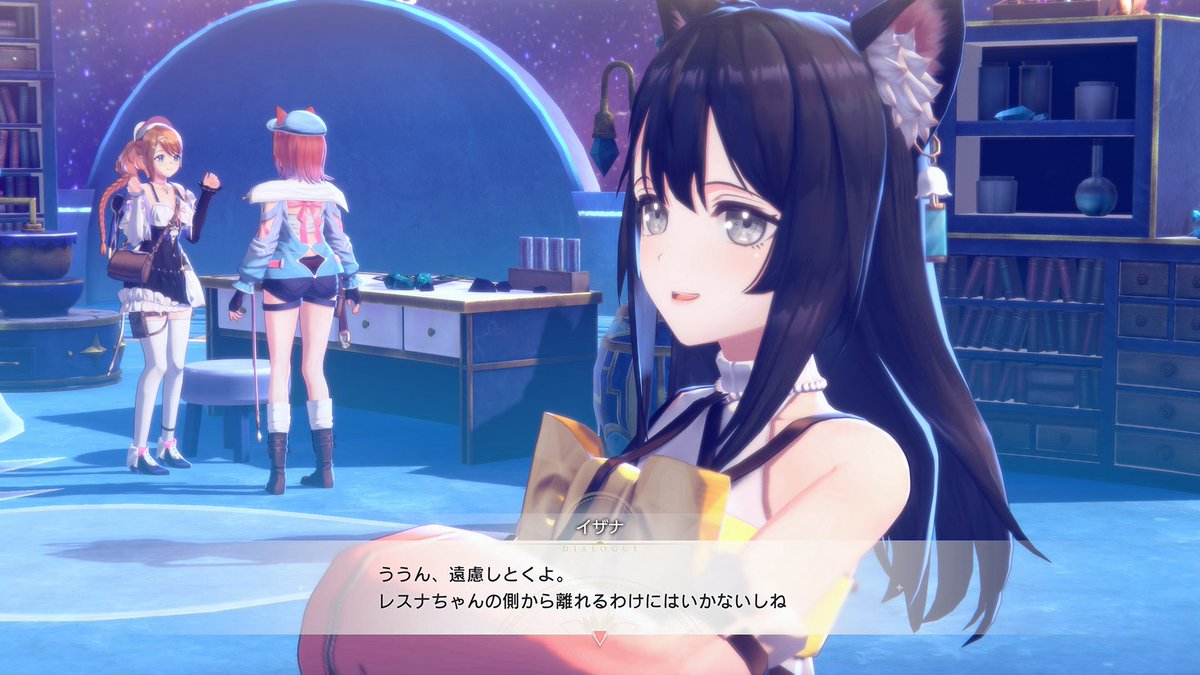kill_sword's tweet photo. レスレリがサービス終了と聞いて…
1番推しのイザナちゃんが、親友レスナを新参のヴァレリアに取られてメンタルボロボロの5章で見てもいられなくて辞めちゃったけど、その後ちゃんと報われていたのね💕負けヒロインで闇堕ちしそうだったから、幸せになっててよかった🥰 #レスレリアーナのアトリエ https://t.co/G3a5bOu28n
