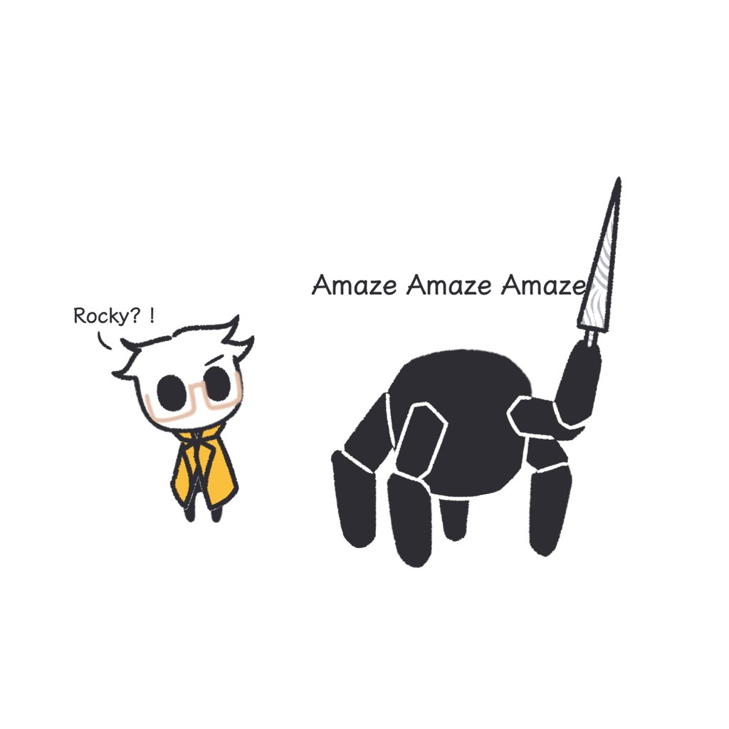 Zisehay's tweet photo. *端出一点phm的hollow knight au
#ProjectHailMary https://t.co/BH5DR2kqAt