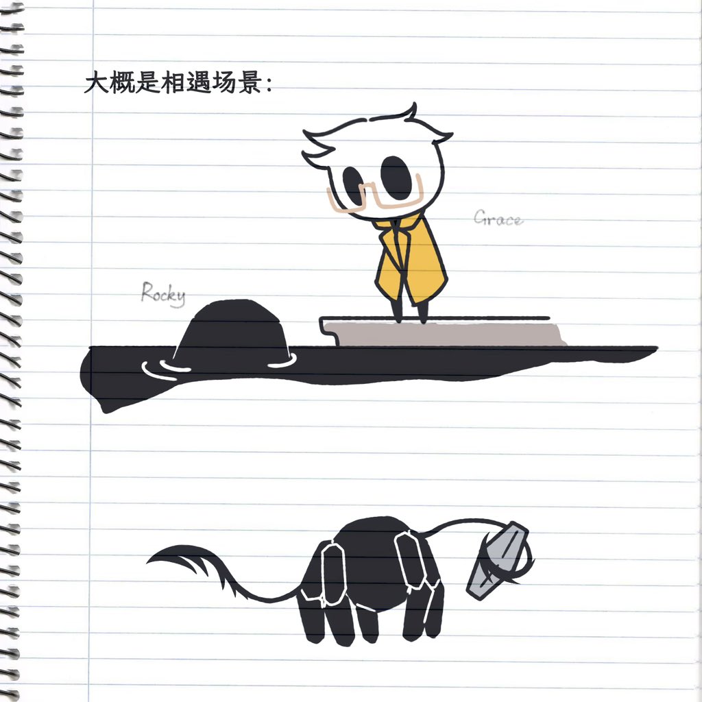 Zisehay's tweet photo. *端出一点phm的hollow knight au
#ProjectHailMary https://t.co/BH5DR2kqAt