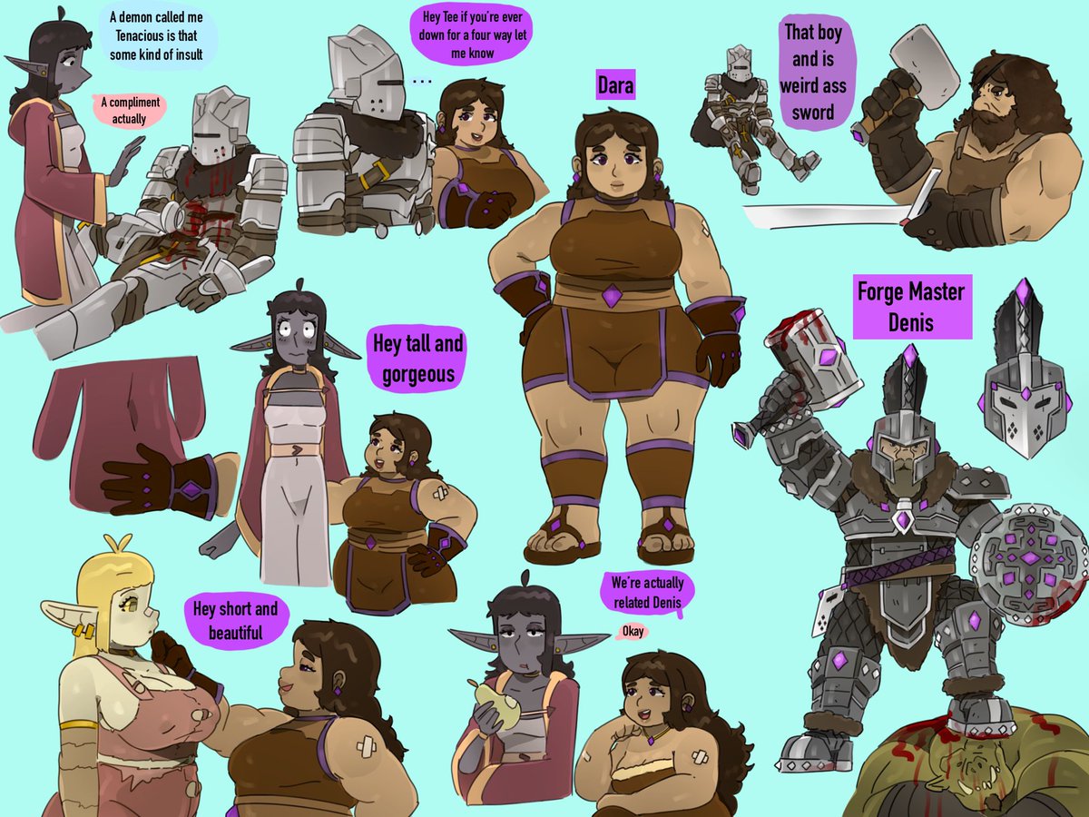 Pinkguy64's tweet photo. Dwarves ⚒️ https://t.co/utRJeJZSDd