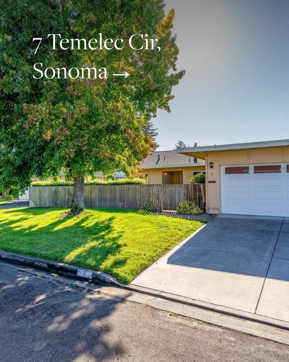 SIRWineCountry's tweet photo. Easy Sonoma living in the 55+ Temelec community. This renovated, single-level home offers a light-filled kitchen and multiple outdoor spaces.
https://t.co/vKkVc94clU https://t.co/kXBhTfq5sC