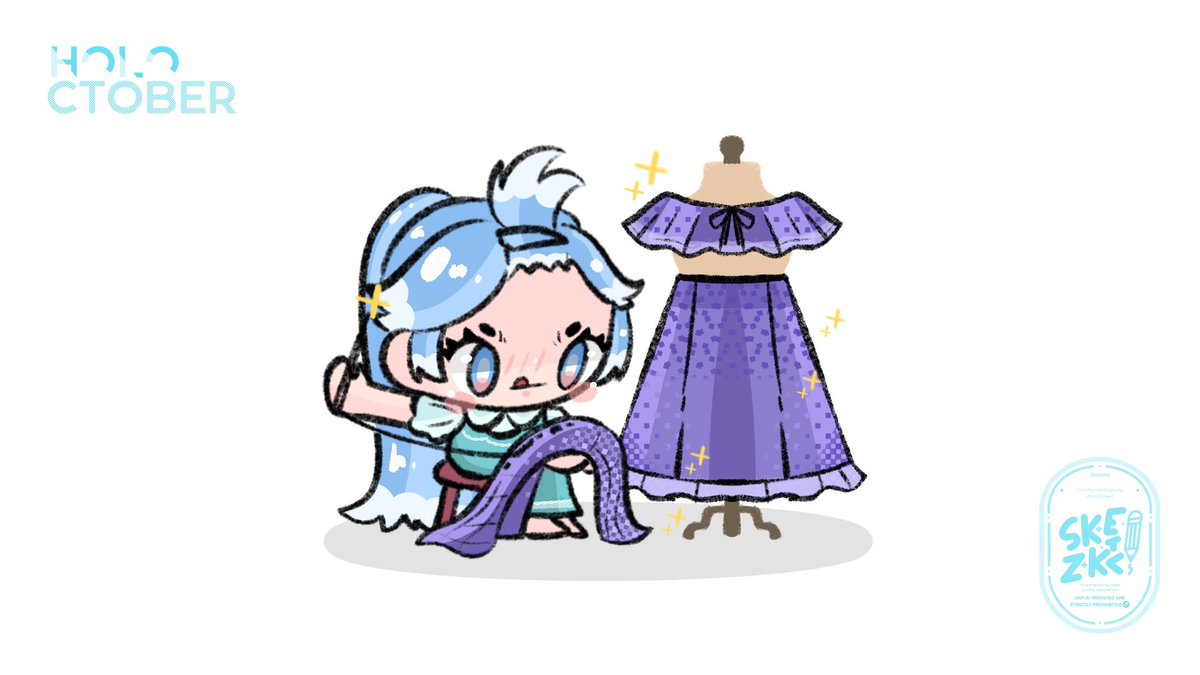 sketzka's tweet photo. D3 #holoctober https://t.co/I0nhH3NnyZ