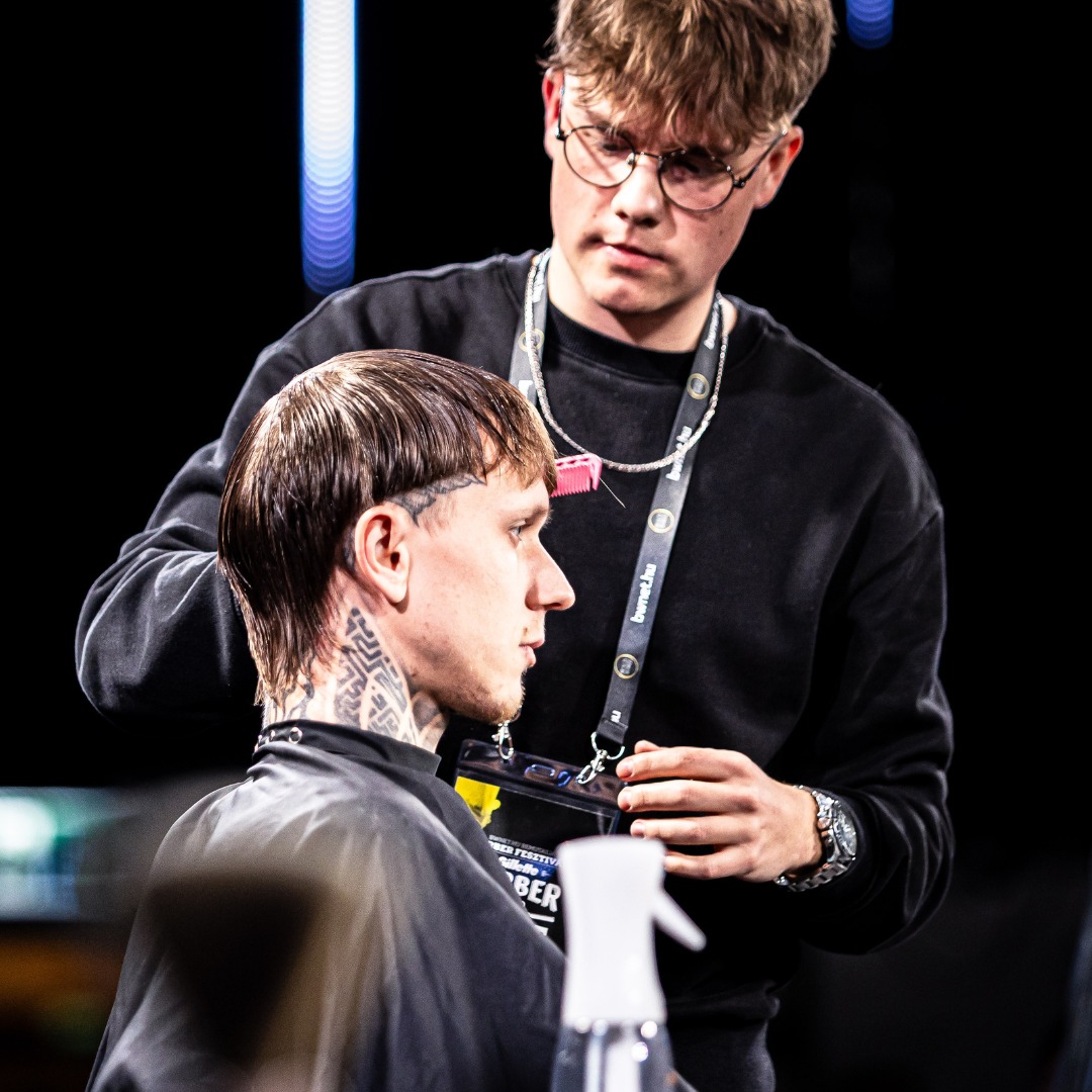nadiu47's tweet photo. BARBER BATTLE BUDAPEST 2025 – STUDENT CATEGORY RESULTS

Young barbers recreated their competition entries on their own models in just 45 minutes. 1st place: Marcell Mezei
2nd place: Vendel Kovács
3rd place: Áron Kiss

This category once again https://t.co/r2aXFUJnbt