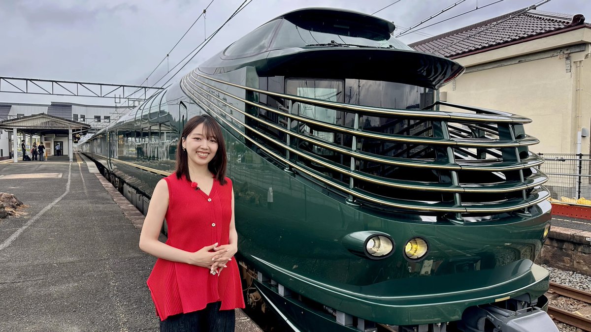 binokyojintachi's tweet photo. 今夜は豪華寝台列車でアート旅✨
このあと夜10時にお待ちしています☺️
#トワイライトエクスプレス瑞風
#新美の巨人たち @m3_myk https://t.co/5ZiMXw03vA