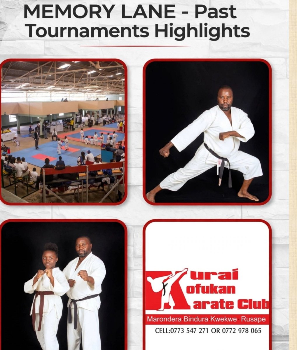 KarateZimbabwe's tweet photo. Kata. Kumite. Victory. 🏆
The Kurai Open Karate Championship is here! Join us for a full day of action from juniors, Veterans and Team Kumite.

📅 03 Oct 2026 | ⏰ 8:00 AM
📍 Arcadia Community Hall
📞 Contact: 077 354 7271

⚠️ Today is the  DAY . Don't miss out!
#KarateChampionship #KuraiOpen #Arcadia