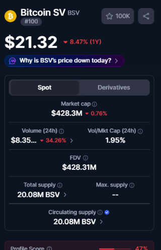 GavinMehl's tweet photo. It's time we get clarification on why CoinMarketCap isn't listing Bitcoin SV's max supply cap.

An official Request for Correction letter is going out.

I'll share more info by video and posts to come. 

Please share your feedback, reply, and repost. https://t.co/XjIdZxDW18