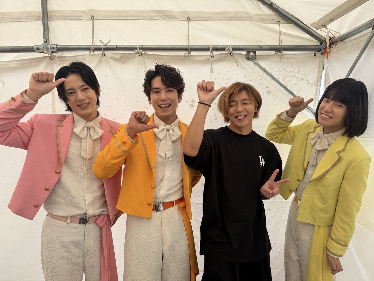 yutoadachi's tweet photo. 今日は昔からの友人・ジンが「かさま新栗まつり」に来るとのことで、モナキの応援に行ってきました😊✌️

昔から知っている友人が、今こうして「モナキ」として大活躍している姿を見ることができて嬉しい^_^✨

いつかIBARAKI DREAM LANDにも呼びたいね♪

そして今日はこのあと笠間ポレポレへ🔥

一部 13:00〜
二部 15:30〜

安達勇人インストアLIVEです‼️

みんなでめちゃくちゃ楽しみましょう😋🎶

#モナキ
#安達勇人
#���さま新栗まつり
#笠間