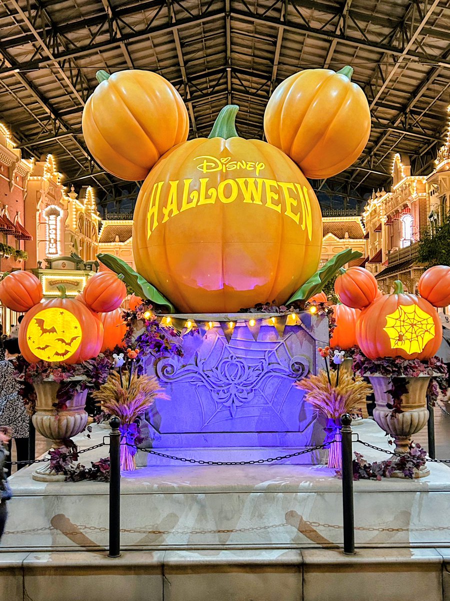 nyoehoara's tweet photo. 🎃いつもいいねありがとうございます🎃
ヽ(*＾ω＾*)ﾉ
昨夜は娘が懸賞に当選した「東京ディズニーランド  プライベート・イブニング・パーティ【貸切】」に行って来ました✨
園内はハロウィン仕様で、めっちゃ楽しかった！
(￣ω￣;)食べ物撮り忘れました
@TDR_PR 
#お外ごはん #夜ごはん #ねこ好き https://t.co/yOhlrat3jI