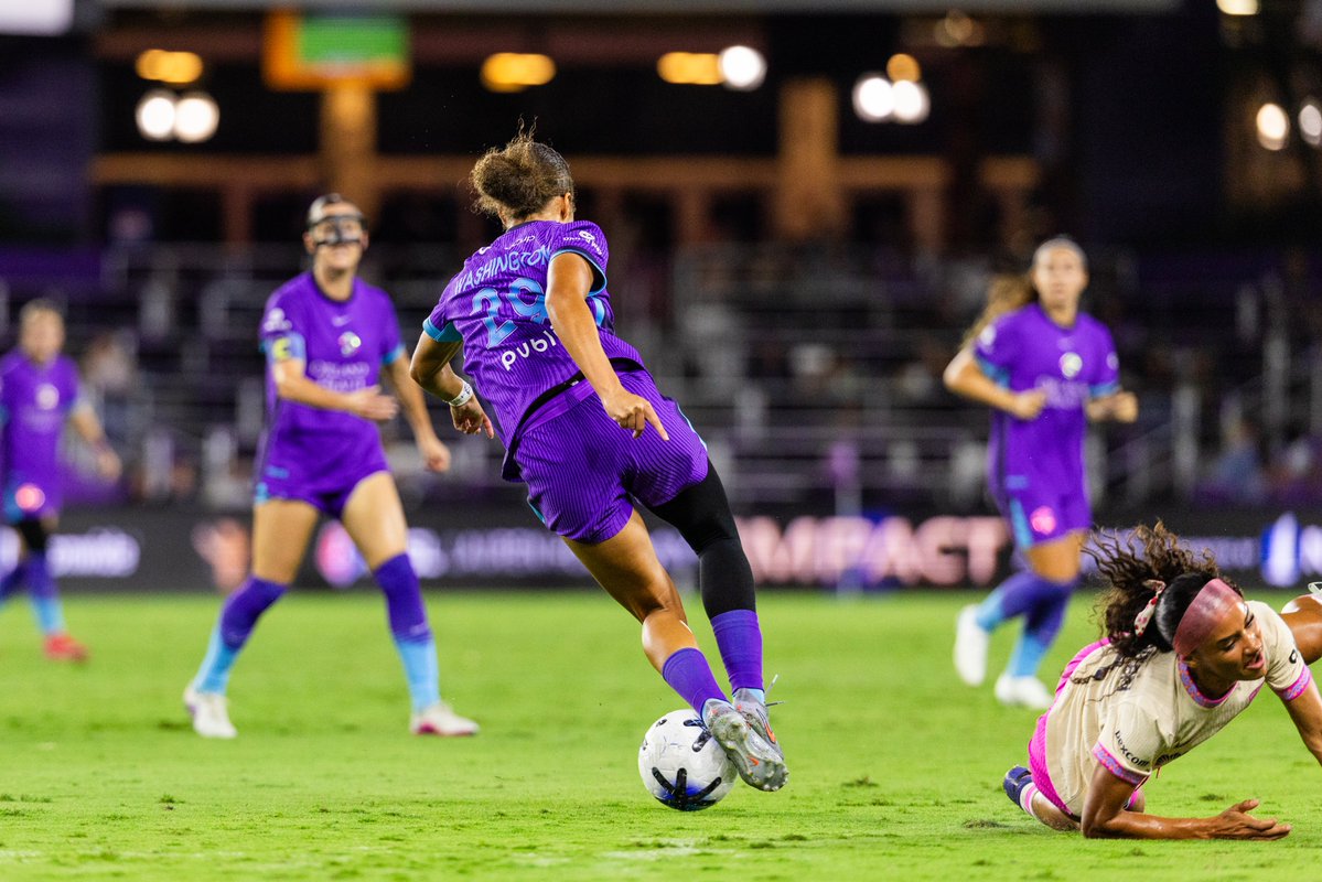 ORLPride's tweet photo. Ball in play ⚽️ https://t.co/ungxfLgknM
