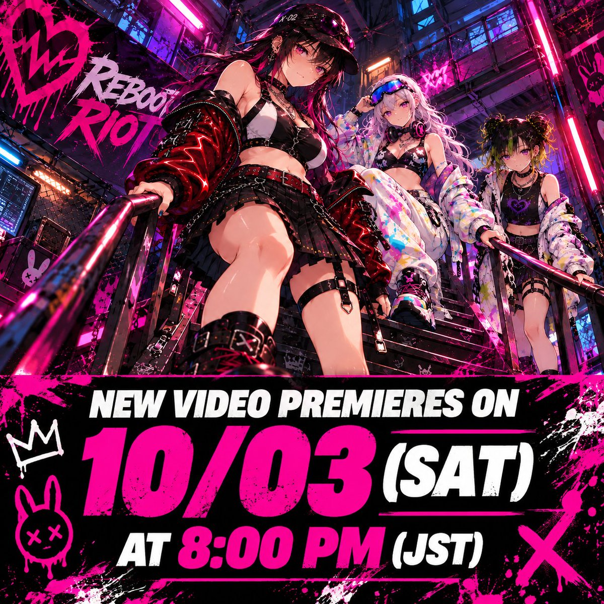 DropImpactBEATZ's tweet photo. ⚡本日10月3日（土）20:00公開予定！⚡   TODAY — OCTOBER 3 AT 8:00 PM (JST)! 🎧✨
例によってまだ出来てません！😊
言っとかないと凝りすぎて作業が終わらないので💦 https://t.co/5rWERUvDm9