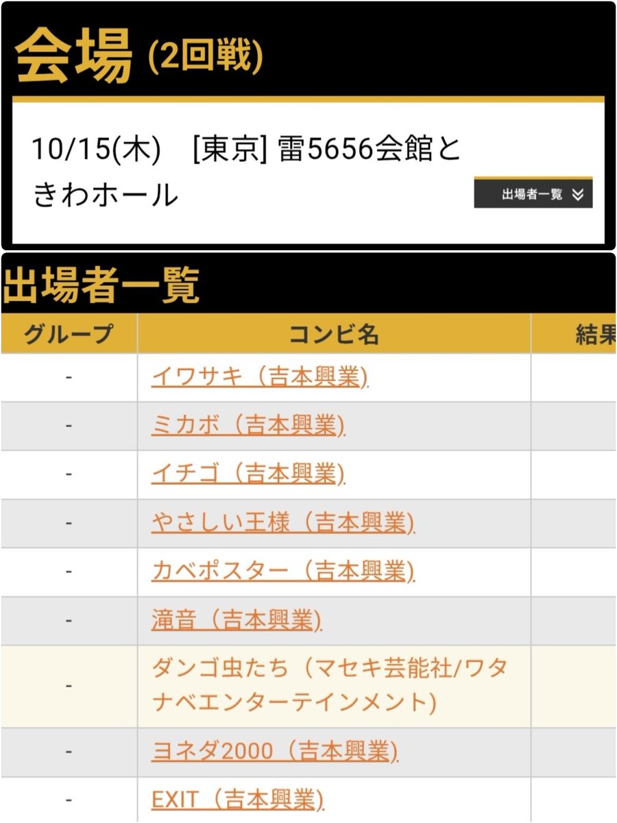 Hiroch521_511's tweet photo. ワクワクドキドキの時期がやって来た!
何時も楽しく漫才が出来ますよーに✨
#M1グランプリ
#EXIT
#りんたろー。
#兼近大樹 https://t.co/qJHWymhIMI