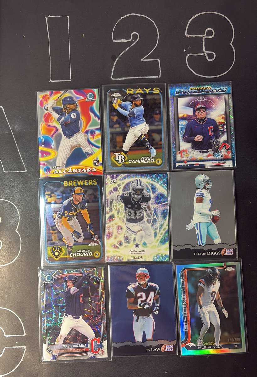 phillycardboard's tweet photo. $3 Each
Lamb /425
Diggs /49
Law /25
Hufanga /299
Stack til TONIGHT
Shipping in Bio
#Pcstacks https://t.co/gq59ajkUb8