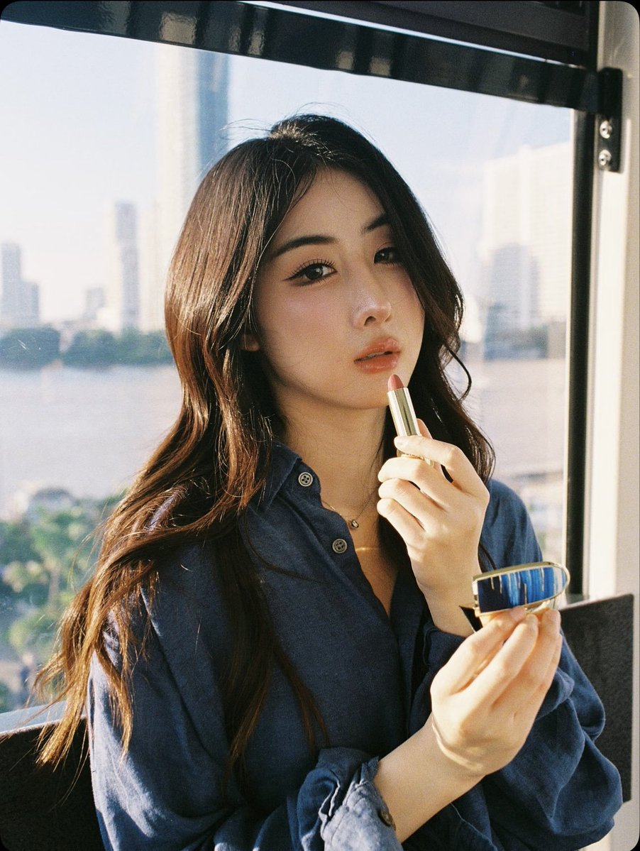 CineFocu's tweet photo. Yoko Apasra continuously making waves across major fashion and beauty brands! 

From WWD Thailand to Guerlain Beauty https://t.co/2aXMqAlqiC