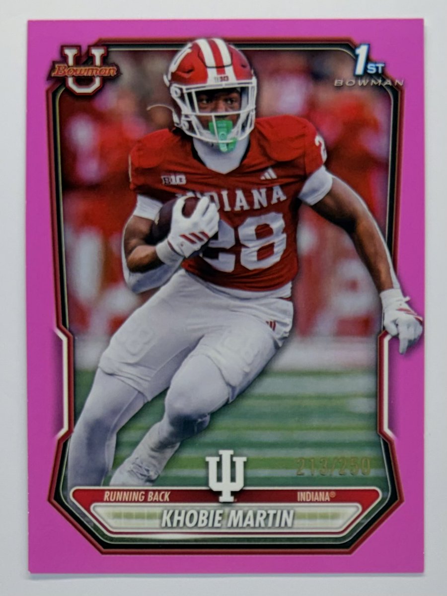 WaterPlantGuy_'s tweet photo. Check out 2026 Bowman Khobie Martin 1st Bowman Pink #BPP-63 /250 https://t.co/QpWEsKNSNM #eBay via @eBay https://t.co/9BvdDtEa9P