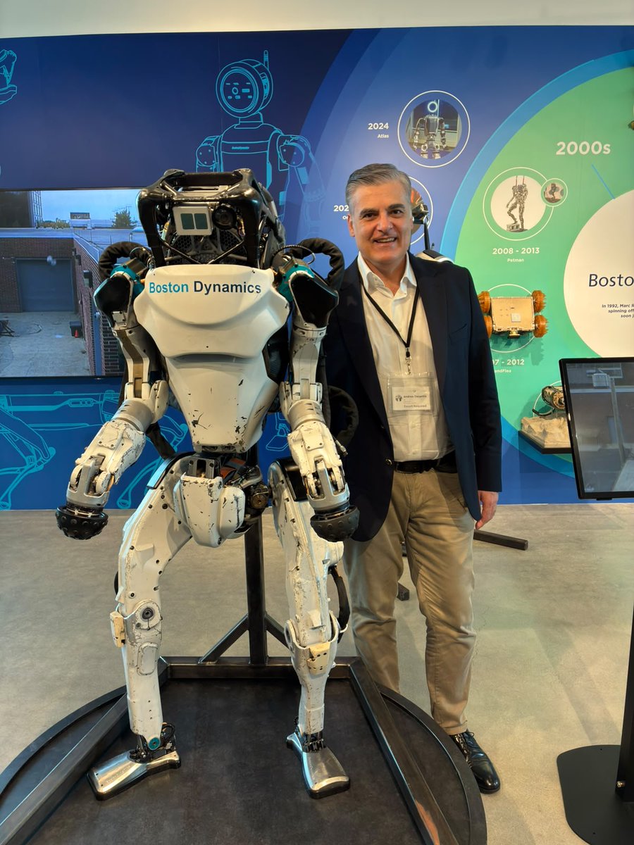 andrea_desantis's tweet photo. Boston Dynamics, Greater Boston, USA.

AI and robotics are not just a way to do yesterday's work faster. They challenge us to rethink organizations, decisions and ways of working.

Calling for the brakes to avoid change is not prudence. Transformation is a leadership task. https://t.co/l3yKyZuIGQ