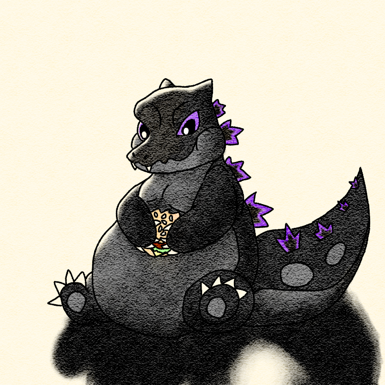Maws8787's tweet photo. Chibi goobie woobieee #godzilla #furryㅤㅤㅤ https://t.co/0h2l7Mgl7C