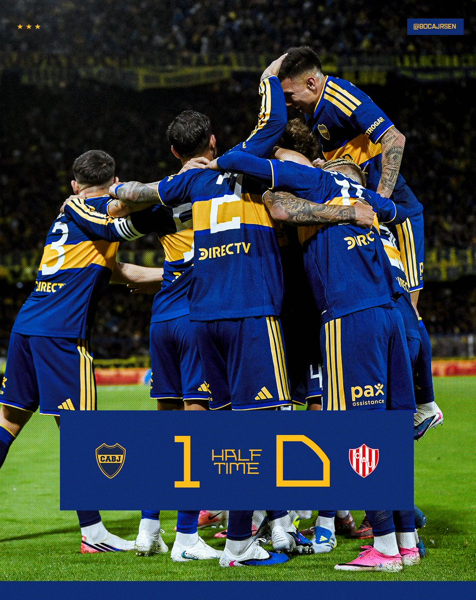 BocaJrsEN_'s tweet photo. Leading at the break. https://t.co/uf6Snmtjij