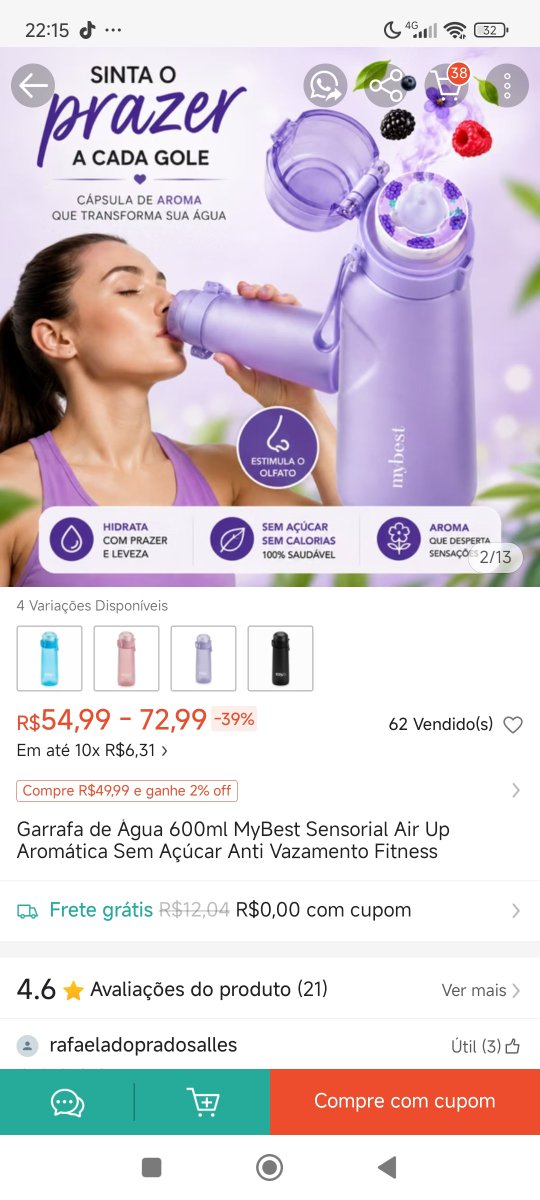 pinkangeldiary's tweet photo. @plaguemia Amg eu também não gosto, tomo pq precisokkk algo que pode te ajudar a tomar água é essa garrafa, o bico é um filtro com sabor e pode trocar para qual sabor vc quiser só comprar os filtros, a água com fica com gosto de suco, pode ser uma solução para você !! https://t.co/iFYwEmG3ak
