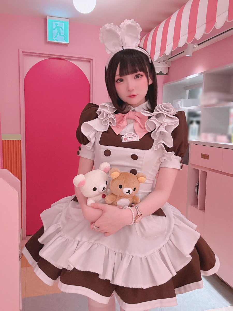 maid_berry1's tweet photo. リラックマ コラボ開催中💕 https://t.co/FuHLdXEOVr