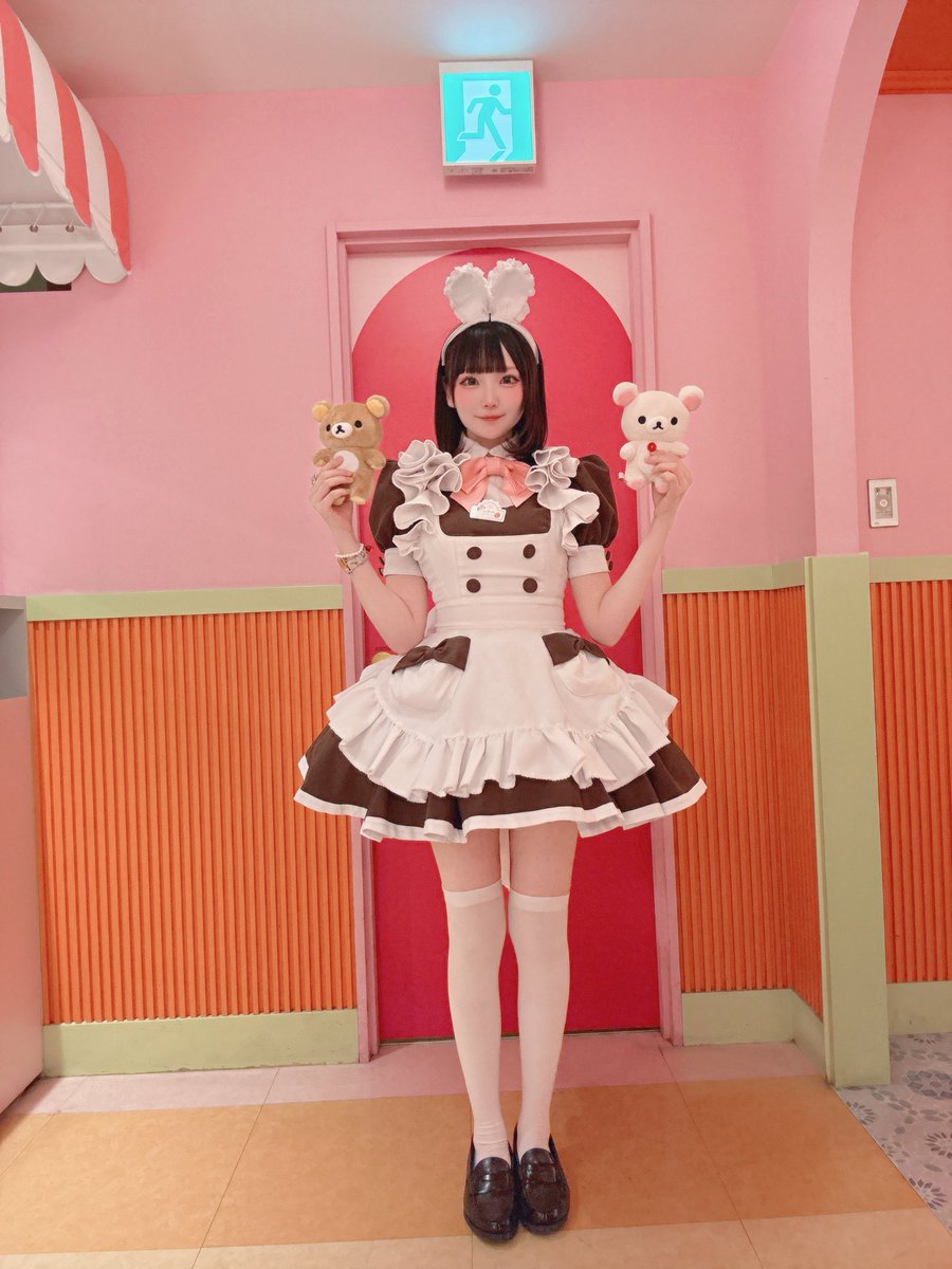 maid_berry1's tweet photo. リラックマ コラボ開催中💕 https://t.co/FuHLdXEOVr