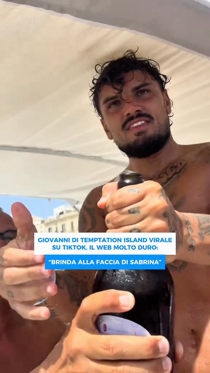KristelMoubr's tweet photo. Giovanni Grazioso is still making headlines after Temptation Island. Some see his TikTok videos as a “revenge” on Sabrina, but maybe true revenge is no longer needing to prove anything to anyone. Is he just enjoying his new life or taking shots at https://t.co/2b7lfnlbES